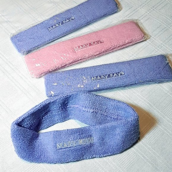 Mary Kay Women Mens Kids Headband Workout Cotton Spa Headband Hair Accessories - Picture 3 of 8